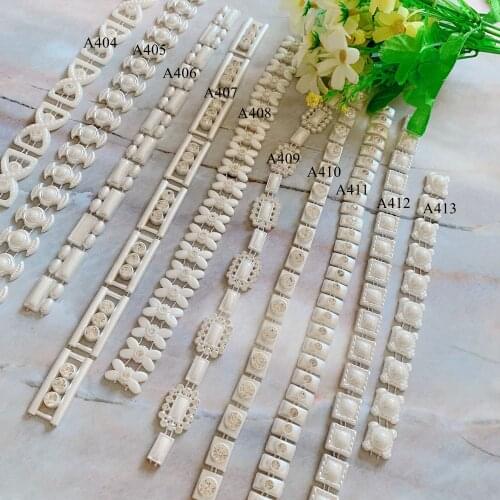 Meters Fishing Line Artificial Pearls Beads Chain Flower For Wedding Decoration Bridal Bouquet Scrapbook Decoration
