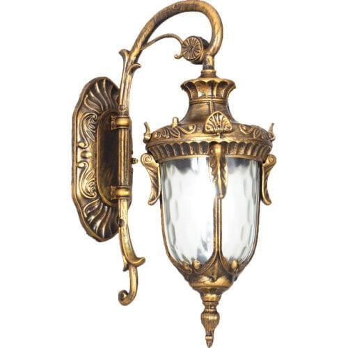 Wall Sconce Outdoor Copper Wall Lantern with Clear Glass Or Traditional 1 Light Outdoor Vintage Vintage Styles Craftsman/mission