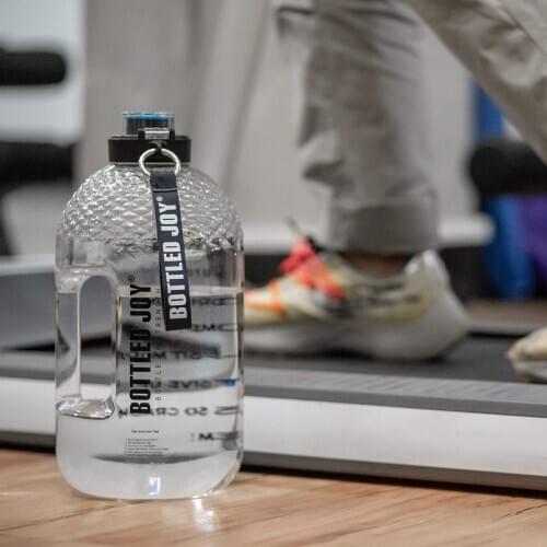 Office Bottled Plastic Jugs Outdoor Portable Sports Kettle PETG PP Round My Cold Water Bottle Flip 3.78l Large Capacity Cup