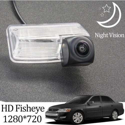 Owtosin HD 1280*720 Fisheye Rear View Camera For Toyota Avalon XX20 1999 2000 2001 2002 2003 2004 Car Reverse Parking Monitor