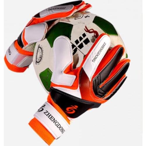 Goalkeeper gloves elementary and middle school adult breathable non-slip comfortable wear-resistant thick latex goalkeeper foot