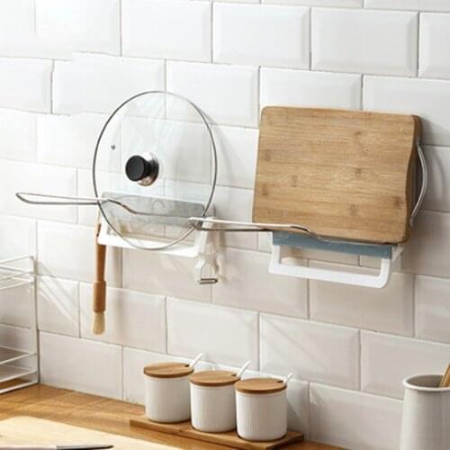 Wash Basin Storage Suction Foldable Wall Mounted Basin Frame Washstand Organizer Towel Shelf Hanger for Kitchen Toilet Bathroom