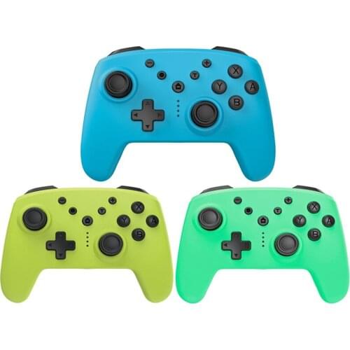 Wired Wireless Bluetooth Pro Game Controller Game Joystick Voice Turbo Motor Six-axis for Nintend Switch Lite and NS Console PC