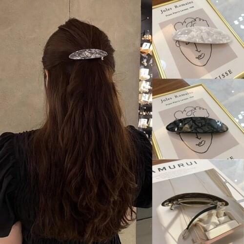 Ruoshui Vintage Hairpins For Woman Barrettes Hair Clips Lady Hair Accessories Hairgrip Headwear Ponytail Clips Ornaments