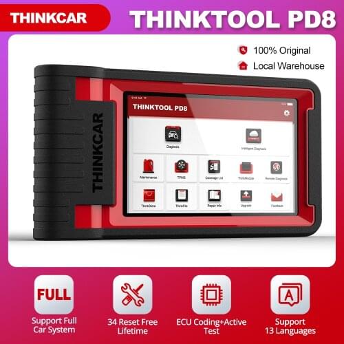 THINKCAR Thinktool Pro OBD2 Scanner Online Programming Code Reader ECU Coding Active Test TPMS Car Full System Diagnostic Tools