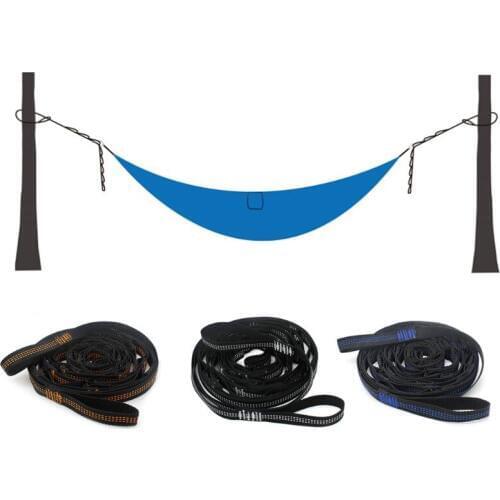 2pcs Super Strong Hammock Strap Hanging Hammock Belt Hamaca Hamak For Camping Traveling Portable Hanging Tree Rope