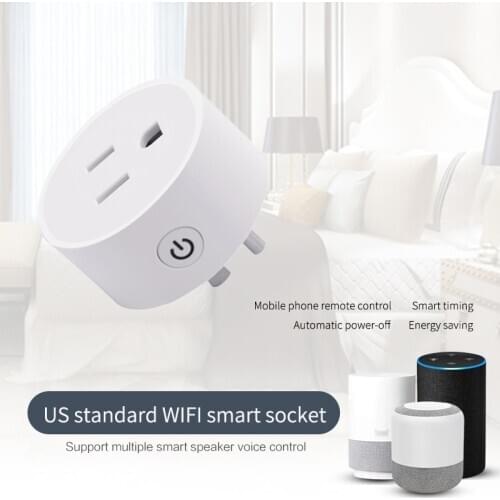Wireless Remote Control Smart Socket US Plug Outlet Switch AC 90-250V Voice Control Dohome APP Work With Siri Alexa Google