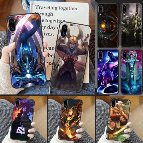 Dota dota2 Game Phone case For Huawei Honor 6 7 8 9 10 10i 20 A C X Lite Pro Play black fashion bumper luxury cover 3D shell art