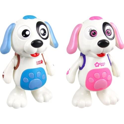 Child Electric Toys Dancing Doll Intelligent Robot Dog Toy With Lights And Sounds For Kids Gift Robot Dog Walking Puppy Toys