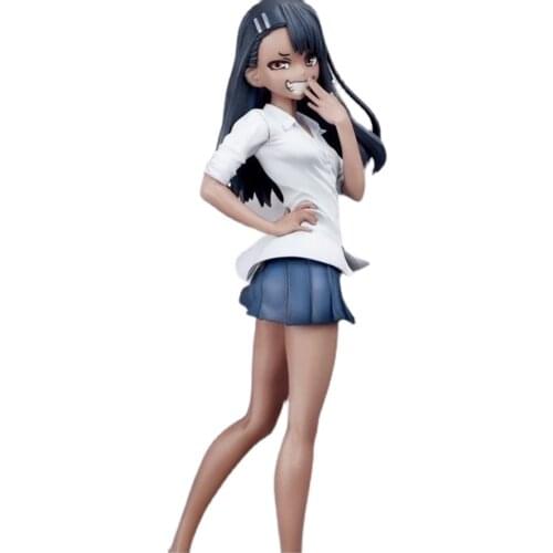 Don't Toy With Me Miss Nagatoro San Ijiranaide 1/7 DIY Self Coloring Figures PVC Girl Japanese Anime High School Students