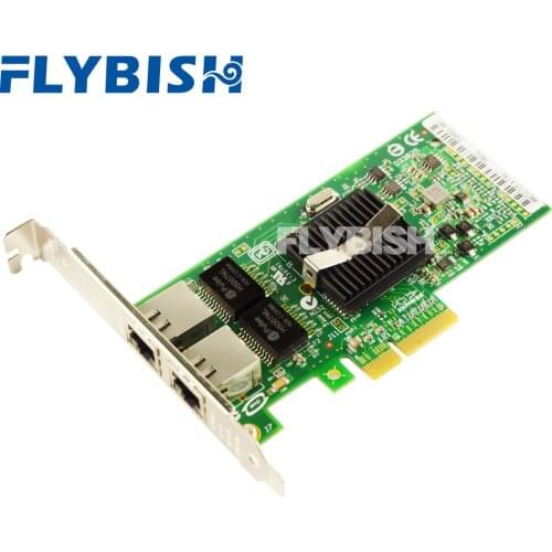EXPI9402PT PCI-Ex4 Gigabit Dual PORT Network card adapter lan card Intel 82571 Chip