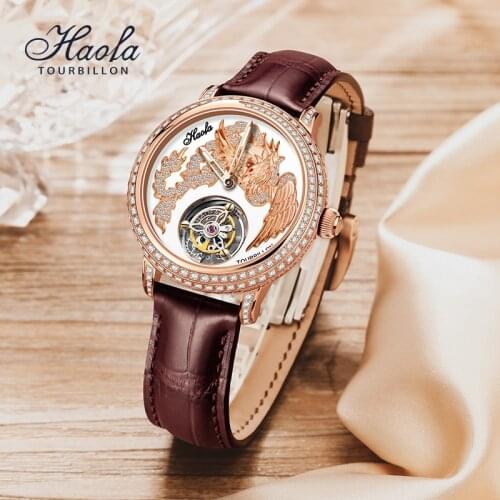 HaofaTOURBILLON Women's Wrist Watch