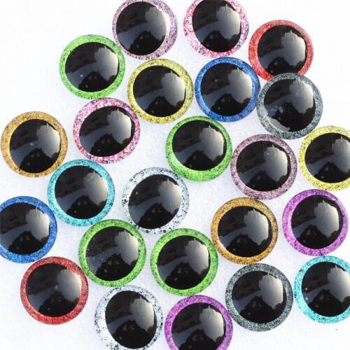 12mm 20mm Random Mixed Dragon Cats Eyes Pattern Round Glass Cabochon Flatback Photo Base DIY Jewelry Making Accessory By Pair