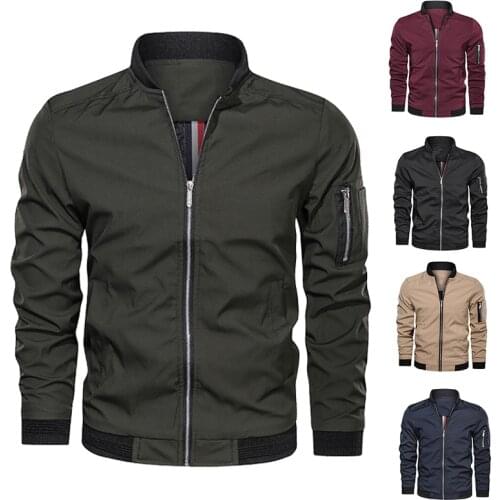 Men Bomber Jacket Thin Slim Baseball Jacket Long Sleeve S Windbreaker Zipper Windbreaker Jacket Male Outwear Brand Clothing 6XL