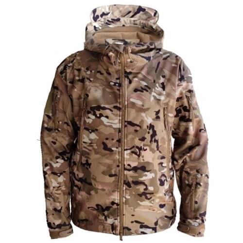 New Military Shell Jacket Men Mountain Tactical Windproof Waterproof Jacket Men Army Combat Jackets Men Hooded Bomber Coats -40