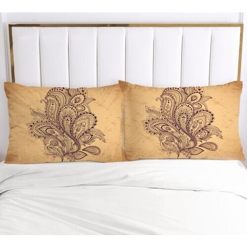 Customize 3D 2PCS Pillow Cases Decoration Throw Pillow Cover Bedding PillowCase 70x70 60x70 Home textile Bohemia Drop Ship