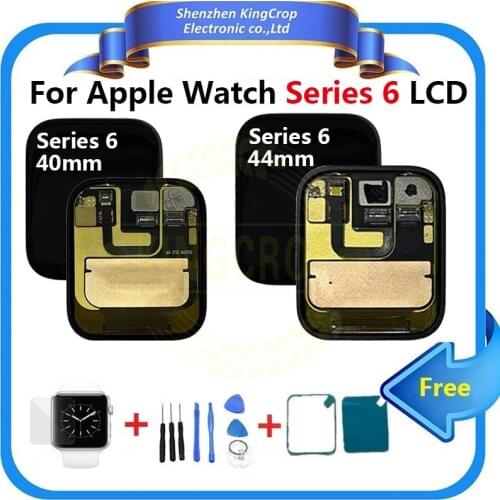 Original For Apple Watch Series 6 LCD Display Touch Screen Digitizer Series6 S6 40mm/44mm Pantalla Replacement For Series 6