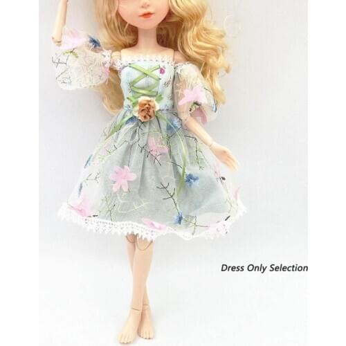 New 42cm 45cm 48cm Beautiful Doll Dress for 1/4 Bjd Doll Clothes Kids Toy Accessories Birthday Gift Doll Fashion Design Clothes