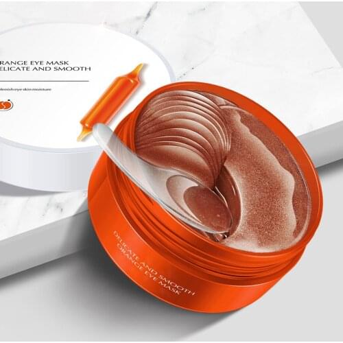 Blood Orange Eye Mask Anti Aging Repaire Wrinkle Lighten Eye Skin Remover Moisture Replenishment Dark Eye Circle Eye Care