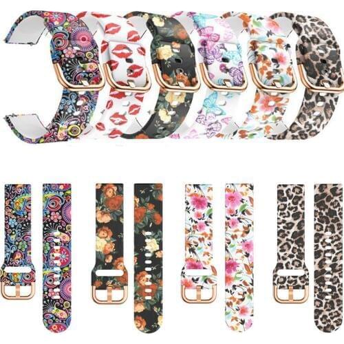 Watch Band For Samsung Galaxy Watch Active Band Galaxy Watch 42mm S2 Gear Soft Sport Silicone Wristband Watch Strap Bracelet