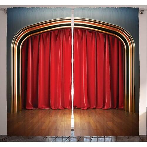 Stage Curtains for Bedroom Drapes for Living Room Home Decor Concert Theatre Kids Teen Room Modern Prints Fashion Style