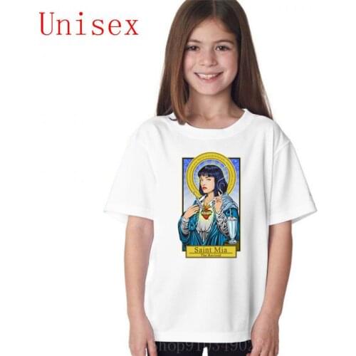 Saint Mia The Revived pulp fiction girls tops kids clothes boys clothes kids summer clothes kids clothes girls 8 to 12