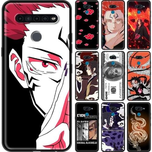 Silicone Phone Cover Case for LG K40 K40S K50 K50S K52 K71 G7 G8 (ThinQ) G6 Luxury Shell Funda Coque Anime Cartoon