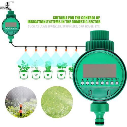 New Outdoor Durable LCD Display Smart Irrigation Controller Watering Timer Garden Supplies Irrigation Tool Easy To Use