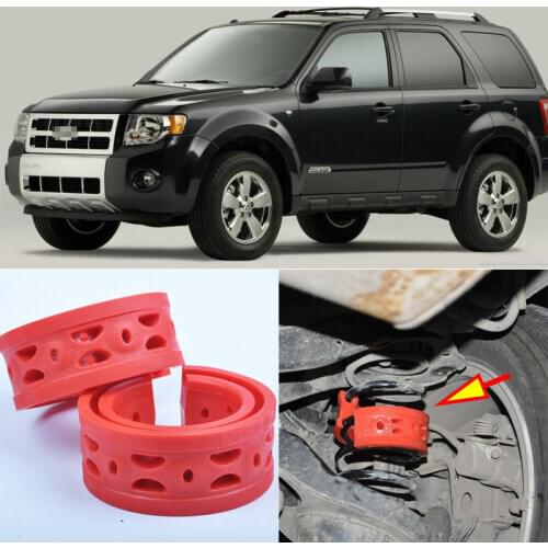 2pcs Rear Air Suspension Shock Bumper Spring Coil Cushion Buffer For Ford Kuga