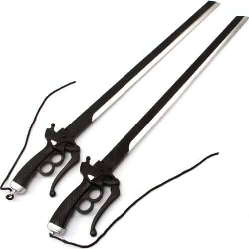 Anime Attack on Titan Eren Jaeger/ Rivaille PU Sword Cosplay Props Weapon Swords Halloween Decorative No Sharp Supply