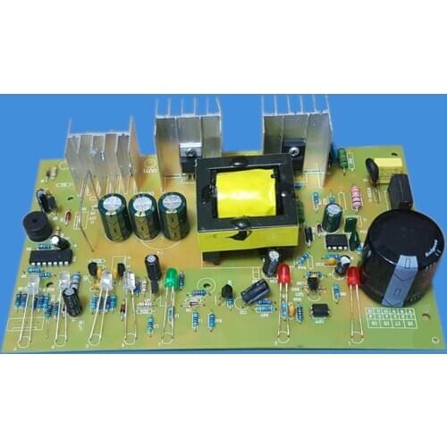Car battery charger DIY Circuit board reverse connection alarm short circuit protection 12v24v Battery universal type