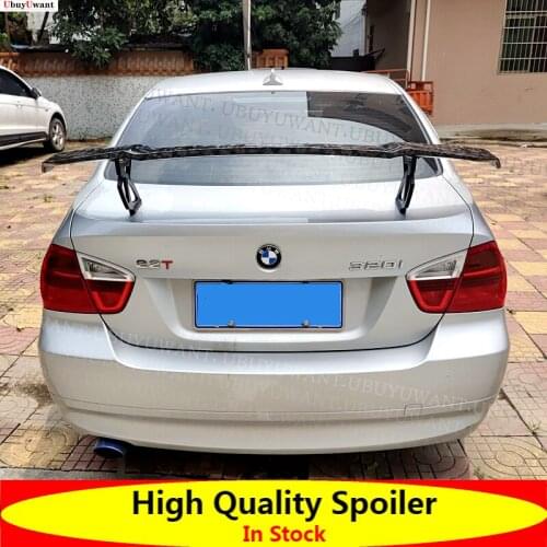 Car Styling ABS Plastic Unpainted Rear Spoiler Trunk Wing For F80 M3 F82 M4 V Style ABS Spoiler For BMW M4 M3 M5 M6 E90 E92 E82