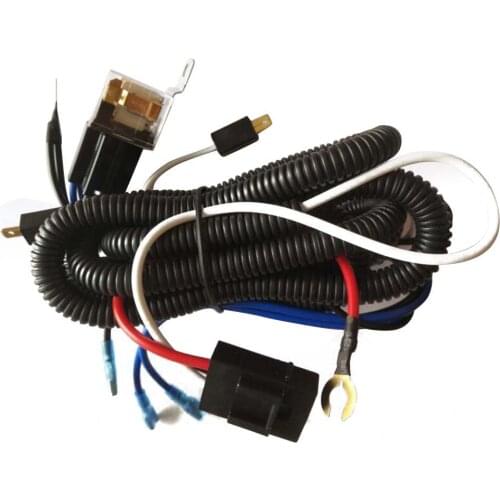 12 V 80A Car Horn Relay Wiring Harness Kit for Grille Mount Blast Tone Horns high efficient copper wiring Car Accessories