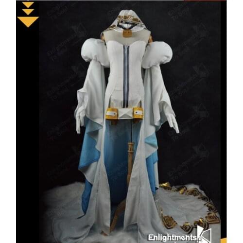 FATE/EXTRA CCC Saber Nero Fate/Grand Order Cosplay FGO Nero Stage 3 Bride Cosplay Costume Luxe dresses summer dress customized