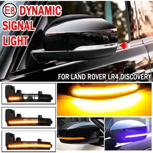 Rear View Mirror Indicator LED Turn Signal Light For Land Rover Discovery 4 LR4 L462 Range Rover Sport L494 Evoque MK IV L405