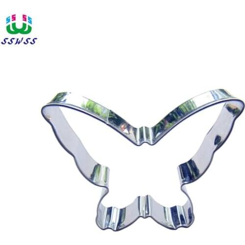 Insect Cake Decorating Fondant Cutters Tools,Purple Rose Butterfly Shaped Cake Cookie Biscuit Baking Molds,Direct Selling