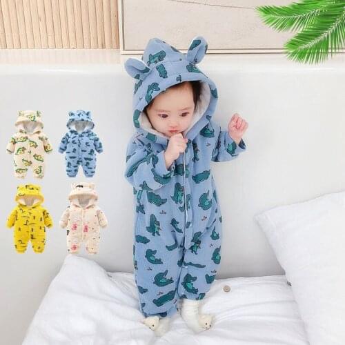 Infant Clothing 2020 Autumn Winter Overalls Baby Rompers For Baby Girls Jumpsuit Cartoon Costume Newborn Baby Boys Clothes