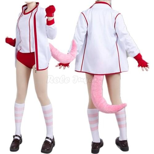 Anime Pretty Derby Haru Urara Cosplay Costumes Adult Girls Daily Sportswear Coat+Shorts+Gloves+Stockings+Tail Set C80M189
