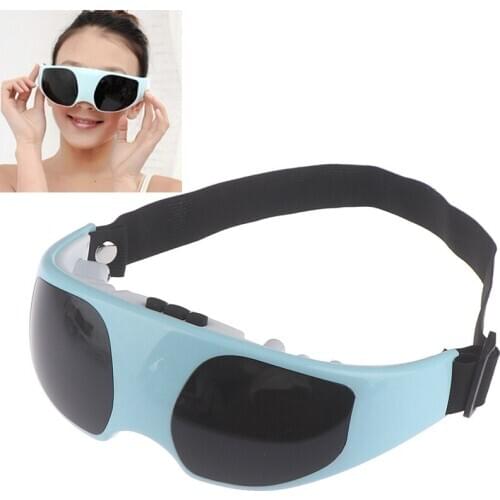 Eyes SPA Electric Eye Care Massager Glasses Magnetic Vibration Relax Anti-Aging Forehead Massager