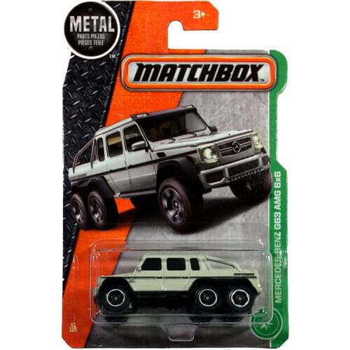 2017 Matchbox Cars 1:64 MERCEDES-BENZ G63 AMG 6x6 Metal Diecast Alloy Model Car Toy Vehicles