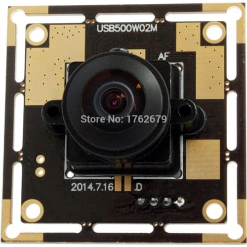 5MP Camera Module 170 degree Wide Angle Webcam 2592x1944 MJPEG YUY2 CMOS ov5640 CCTV Security HD USB Camera Module for Computer