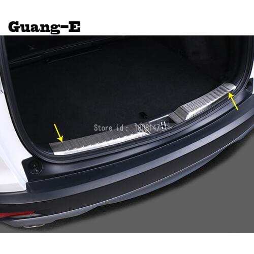 For Honda CRV CR-V 2017 2018 2019 2020 Car Body Inner Built Rear Bumper Trim Plate Lamp Frame Threshold Pedal Parts 1pcs