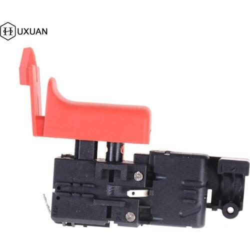 AC 250V 4A T55 5E4 SPST Lock on Power Tool Switch for GBH2-26DRE Electric Hammer