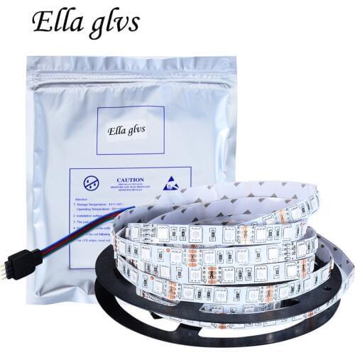 LED Strip 5050 DC12V 100M 60LEDs/m 5m/lot IP65/IP20 For Holiday Christmas Party Indoor Decoration LED Strip Ribbon lamp Tape