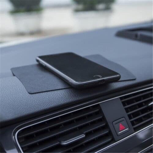 Universal Car Dashboard Sticky Non Slip Mat Black High Quality Sticky Gel Pad For Pad Key Sunglasses Phone Coins Holder