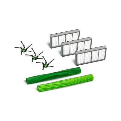 High Quality 1pair main brush & 3pcs Hepa filter & 3pcs Side Brush for iRobot Roomba S Series S9 S9+ Vacuum cleaner parts