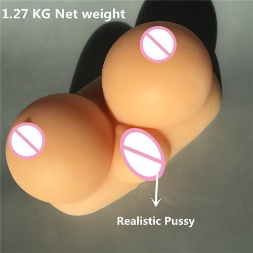1.27 kg net weight sexy big breast Aimy Nice Sexy Chest breast With Vagina pussy sex doll for man sex products