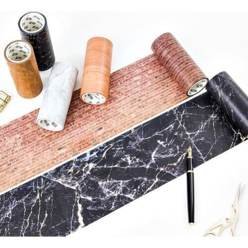 10cm*5m Vintage Kraft Wall Ice washi tape DIY decoration scrapbooking masking tape adhesive tape kawaii stationery