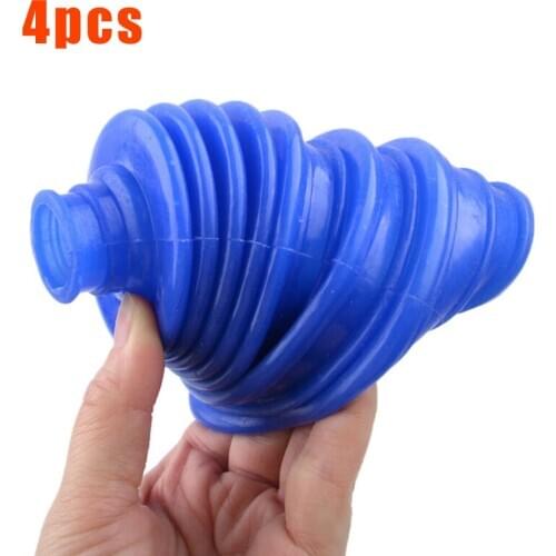 4pcs Car Silicone CV Constant Velocity Dust Cover Joint Boot Drive Shaft Universal Dust Cover High Quality