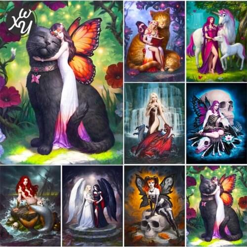 5D Diamond Painting Anime Full Drill Cross Stitch Kits Diy Embroidery Sale Cartoon Picture of Rhinestone Mosaic Home Decor Gift